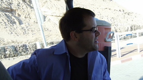 Michael on a tour of the Negev Desert a few years ago