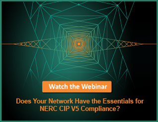Watch the Webinar - Does your network have the essentials for NERC CIP V5 compliance?