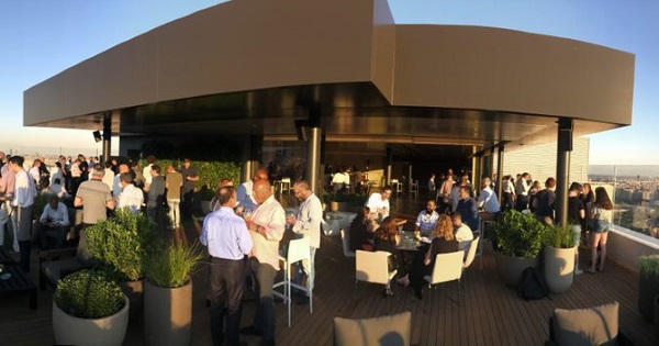 Tufinnovate rooftop party